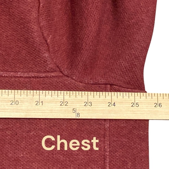 Vineyard Vines Burgundy and Blue quarter Zip Up Jacket - Picture 4 of 7